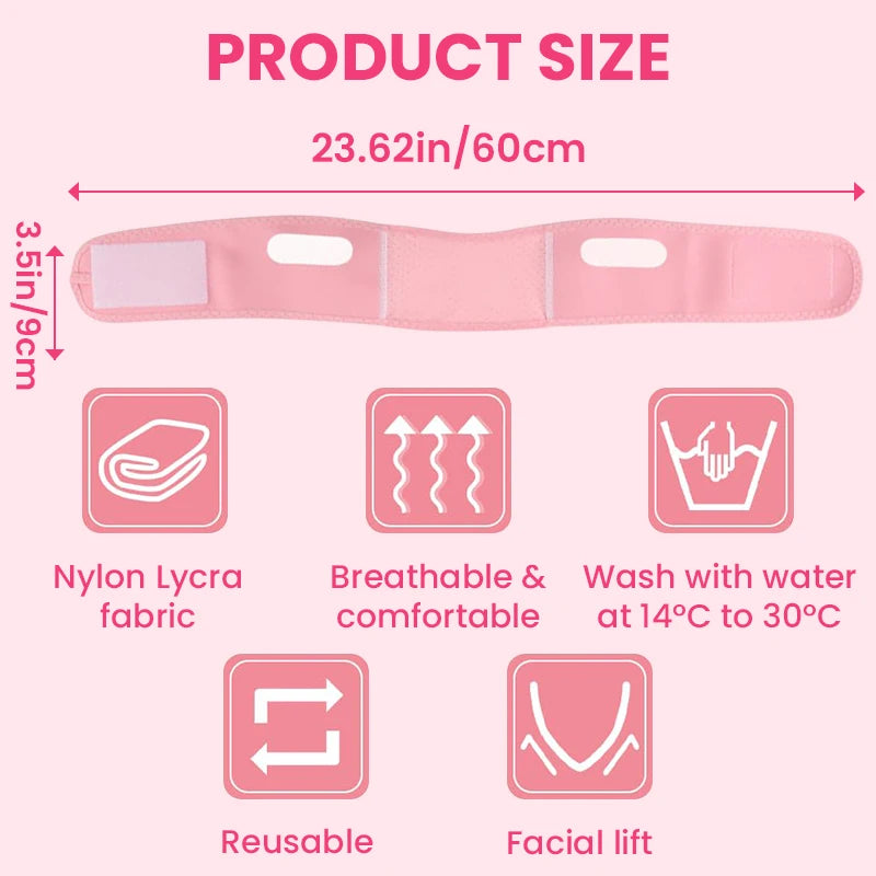 V-Line Face Lifting Slimming Bandage for Double Chin - 13