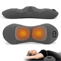 3-in-1 Heated Electric Back Massage Support Pillow
