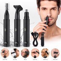 3-in-1 Electric Nose, Ear, and Facial Hair Grooming Trimmer