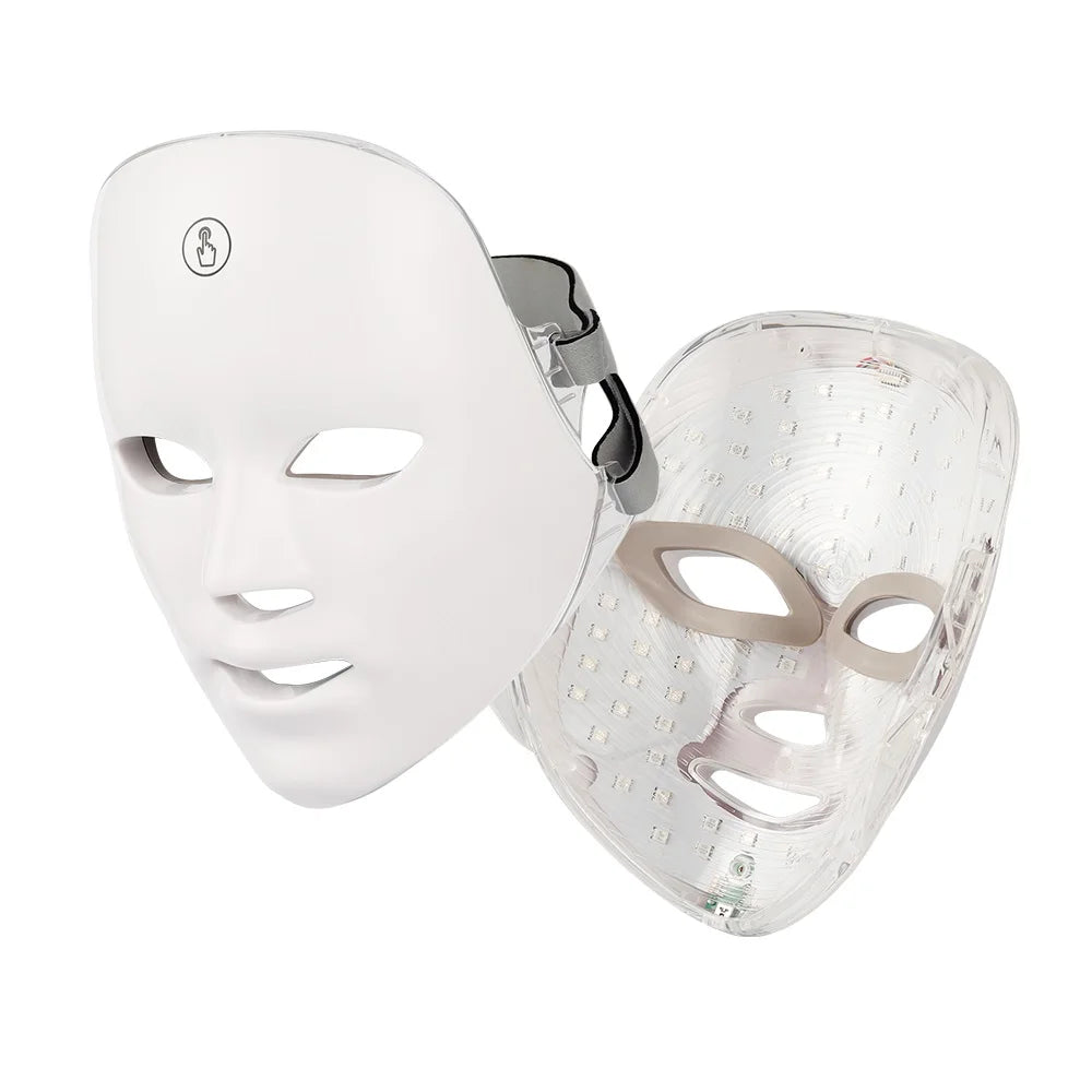 7-Color LED Photon Light Therapy Facial Mask - 26
