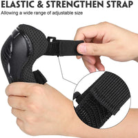 Protective Kids Knee and Elbow Pad Set for Sports