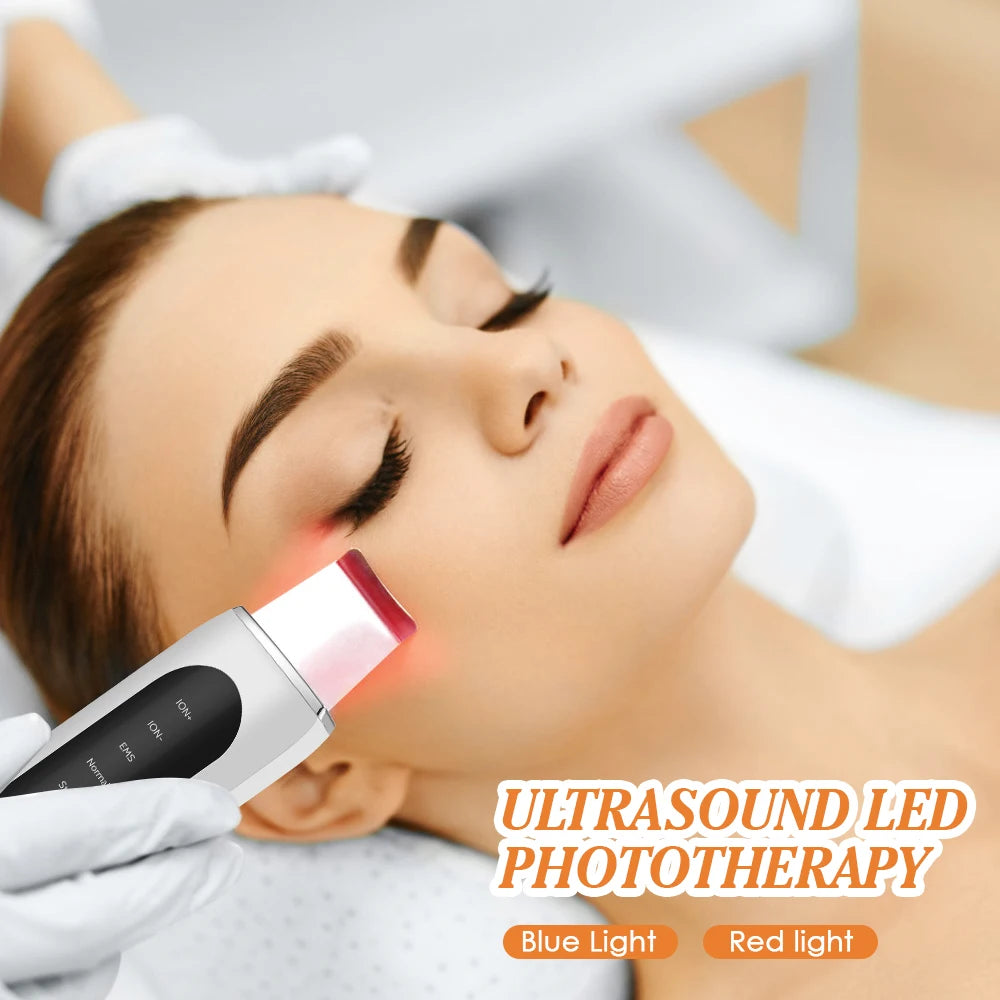 Ultrasonic Facial Skin Scrubber and Pore Cleanser - 8