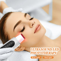 Ultrasonic Facial Skin Scrubber and Pore Cleanser