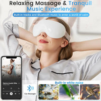 Rechargeable Cooling Eye Massager for Tension and Sleep