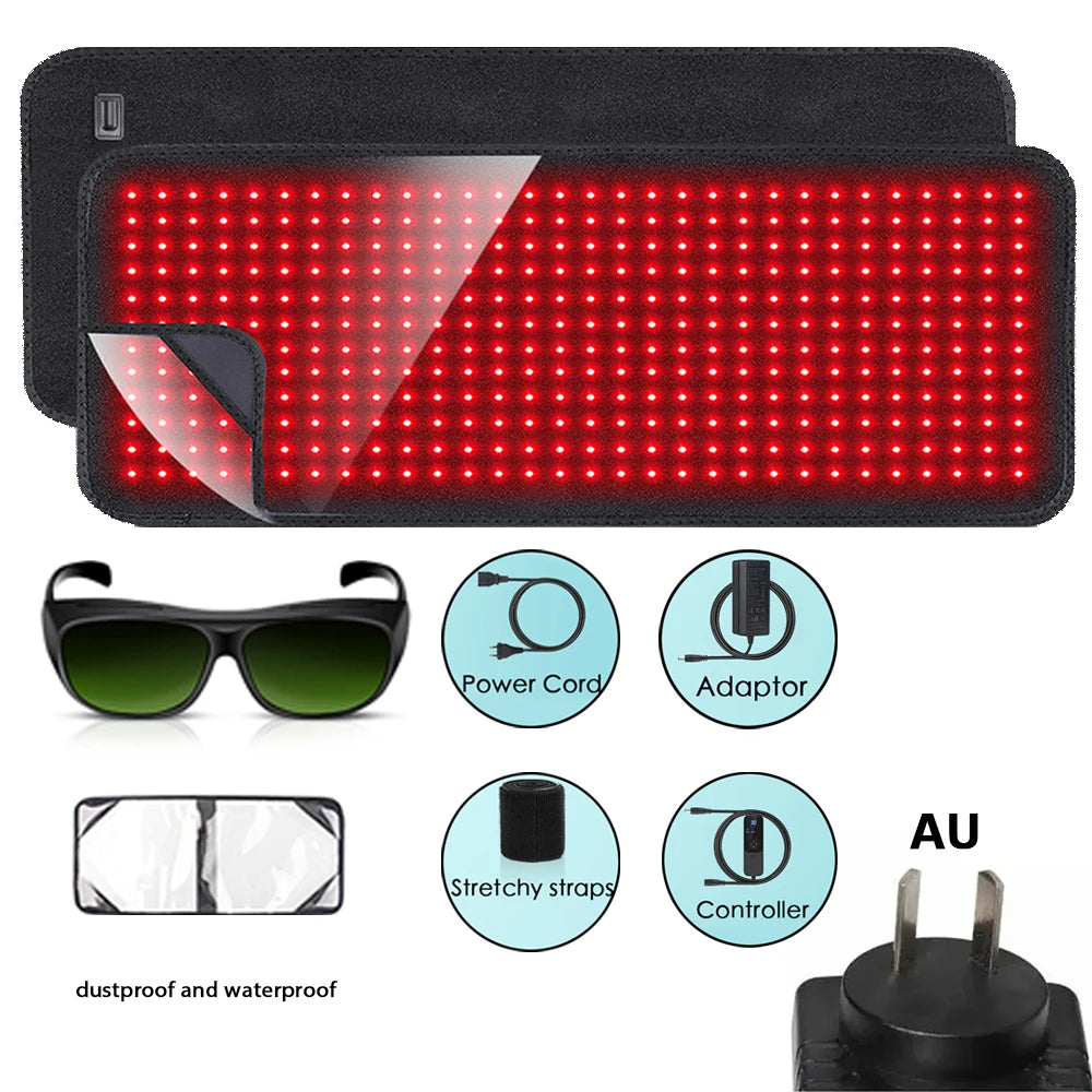Infrared Red Light Therapy Heating Pad for Full Body Pain Relief - 24