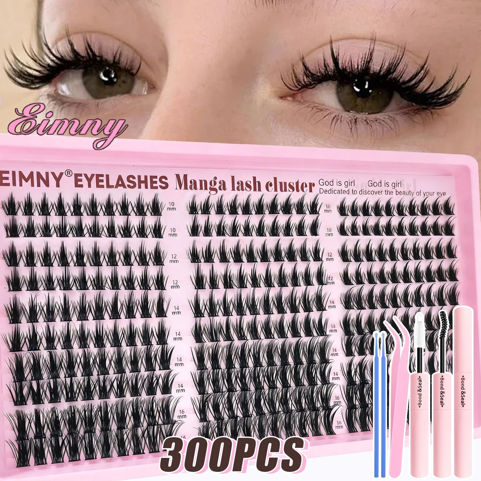 DIY Manga Style Lash Extension Cluster Kit - 1