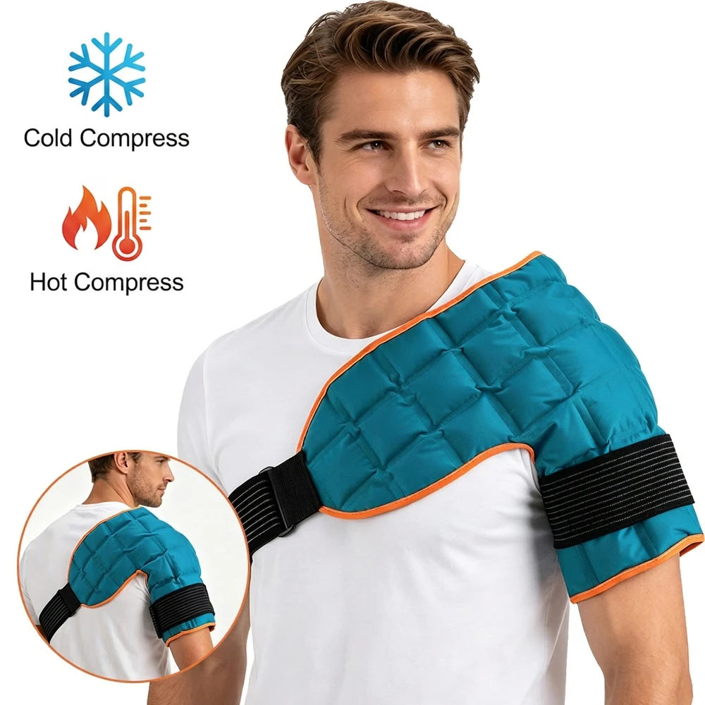 Reusable Hot & Cold Knee Therapy Wrap for Joint Pain Relief - 23