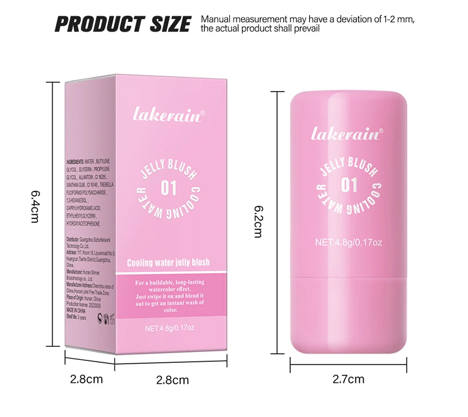 Cooling Water Jelly Tint Stick for Cheeks and Lips - 15