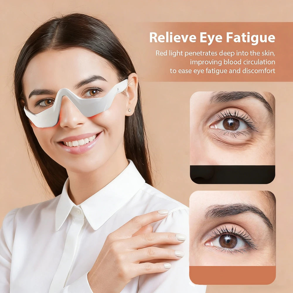 EMS Red Light Eye Massager for Dark Circles and Fatigue - 12
