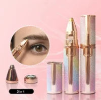 2-in-1 Painless Facial Hair Remover & Eyebrow Trimmer