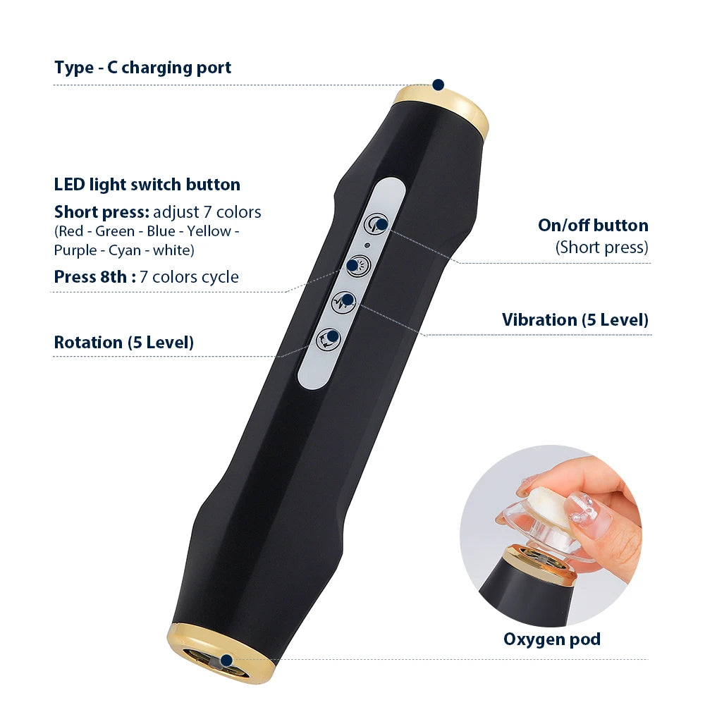 CO2 Oxygen Facial Treatment Capsules for Skin Rejuvenation - 21
