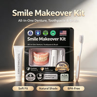 Instant Smile Moldable Cosmetic Denture Set