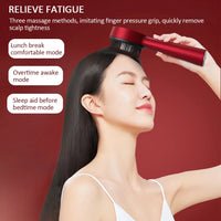 Electric Red Light Scalp Massager and Hair Growth Comb