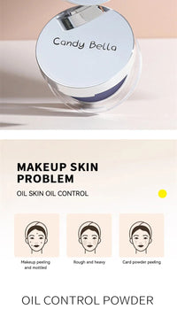 Oil Control Lavender Finishing Powder for Flawless Matte Skin