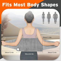 Electric Heated Lumbar Support Belt for Back Pain