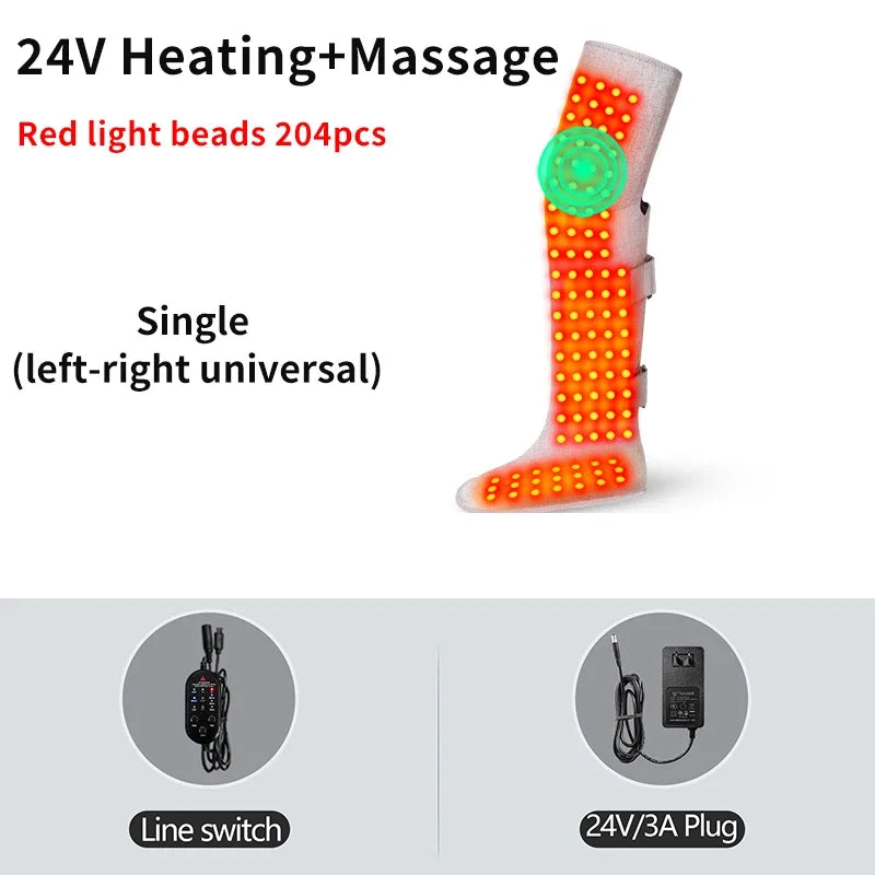 Red Light Therapy Heated Leg Massager for Pain Relief - 20