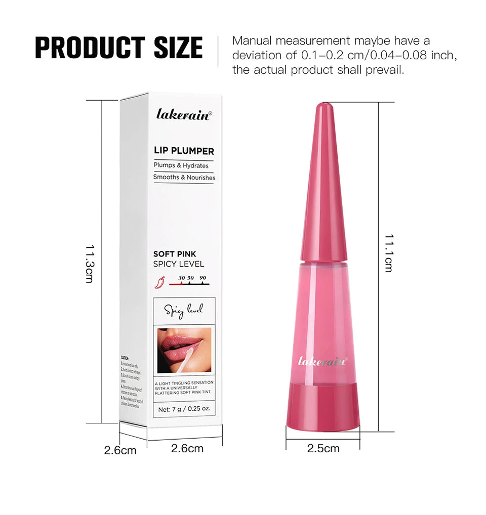 Instant Volumizing Lip Plumper Gloss for Fuller Hydrated Lips - 16