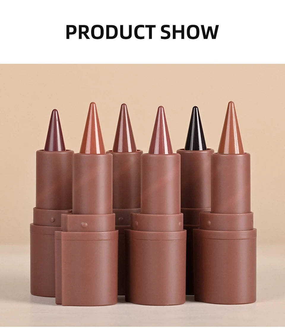 Waterproof Long-Lasting Matte Lip Liner Pencil - 15