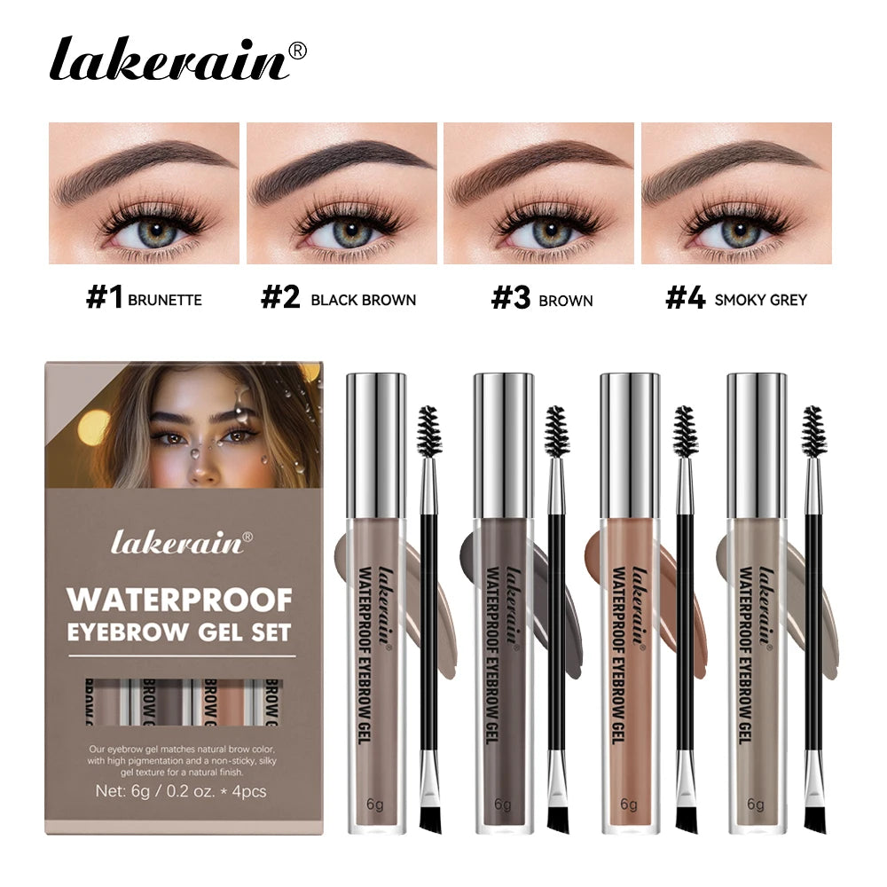 Waterproof Long-Lasting Eyebrow Tint Gel Set