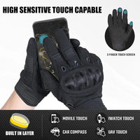 Tactical Full-Finger Touch Screen Protective Gloves