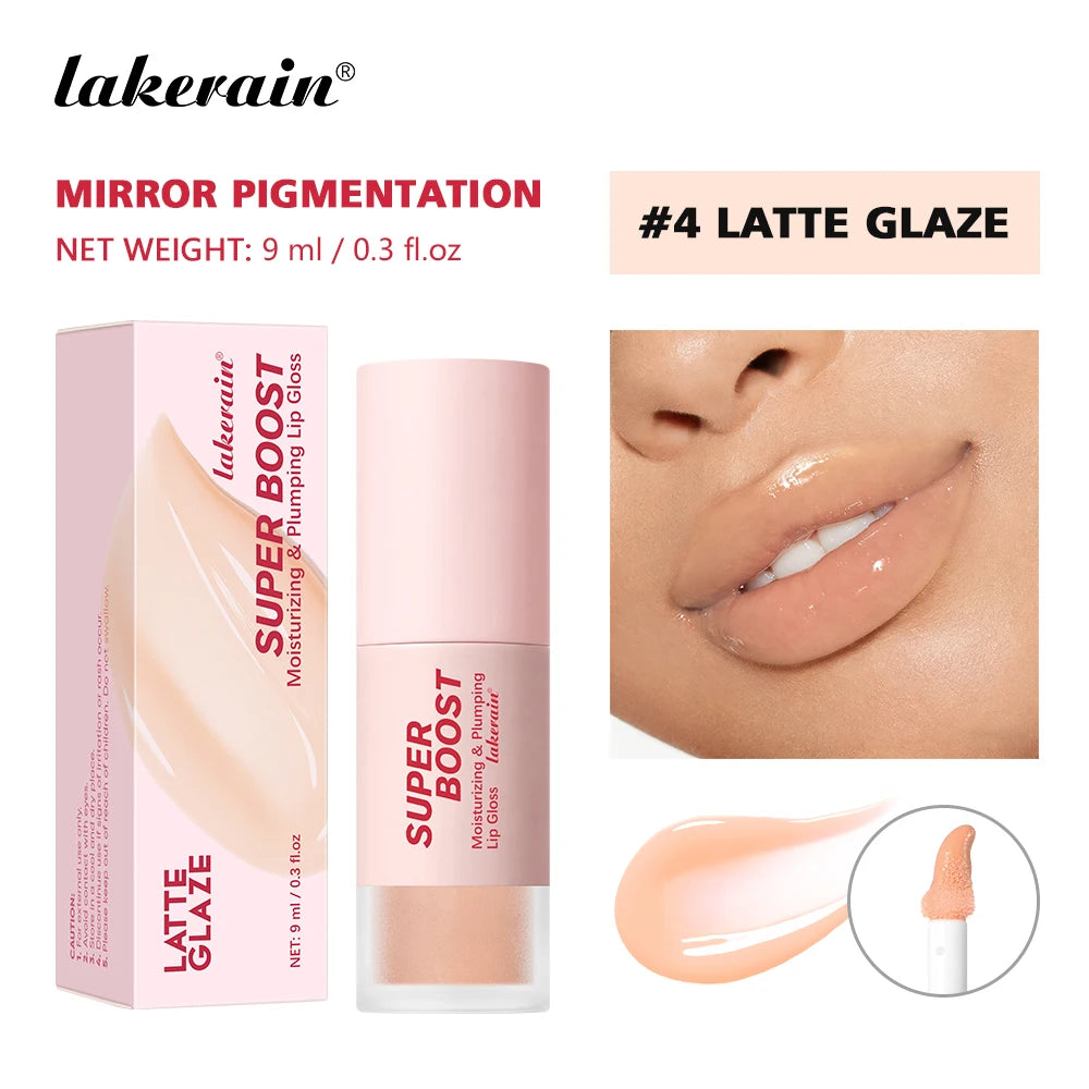 Hydrating Plumping Lip Gloss for Fuller Mirror-Shine Lips - 23
