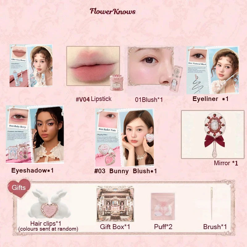 All-in-One Strawberry Cupid Makeup Set for Beginners - 28