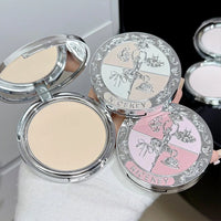 Matte Three-Color Pressed Setting Powder for Oil Control