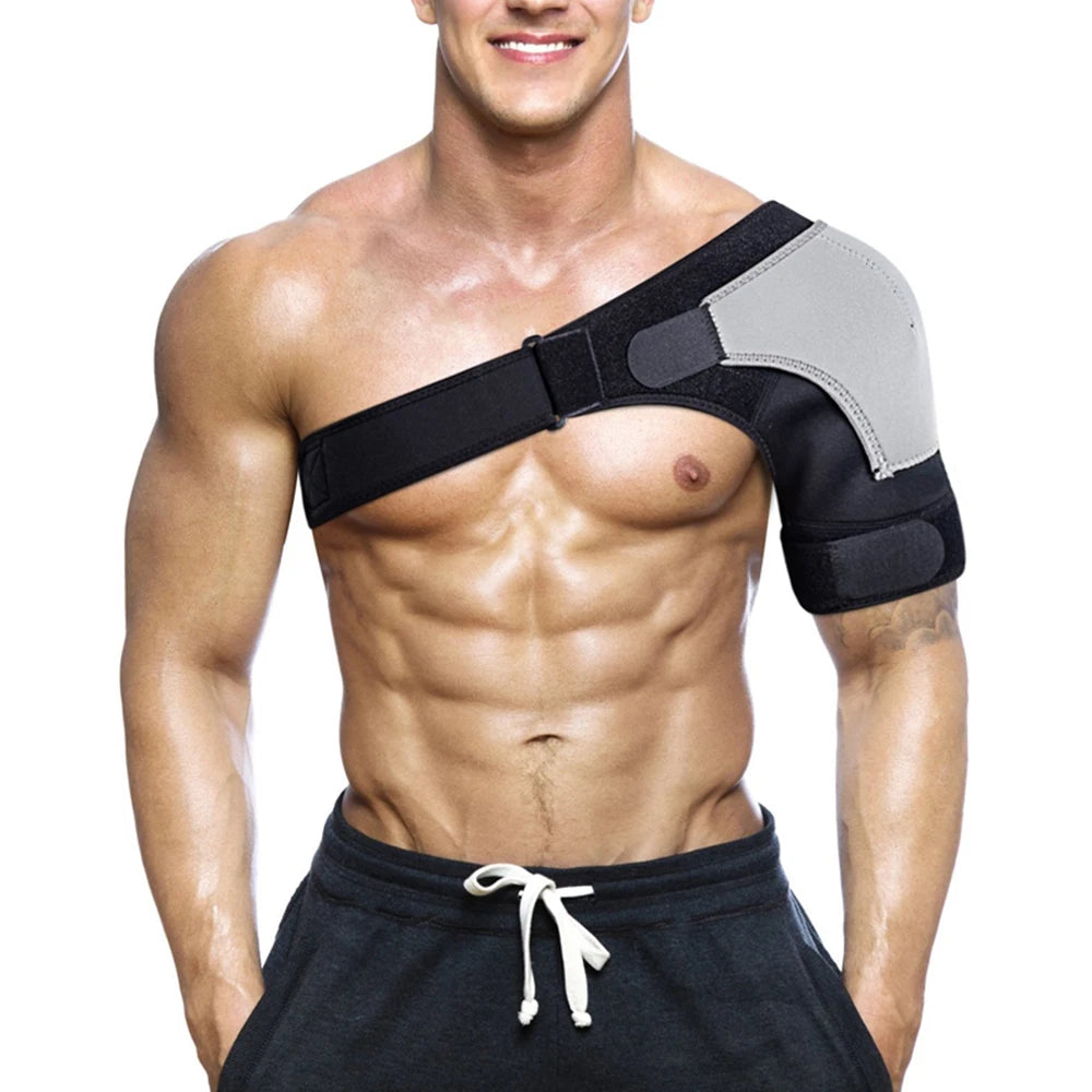 Adjustable Shoulder Support Brace for Pain Relief - 15