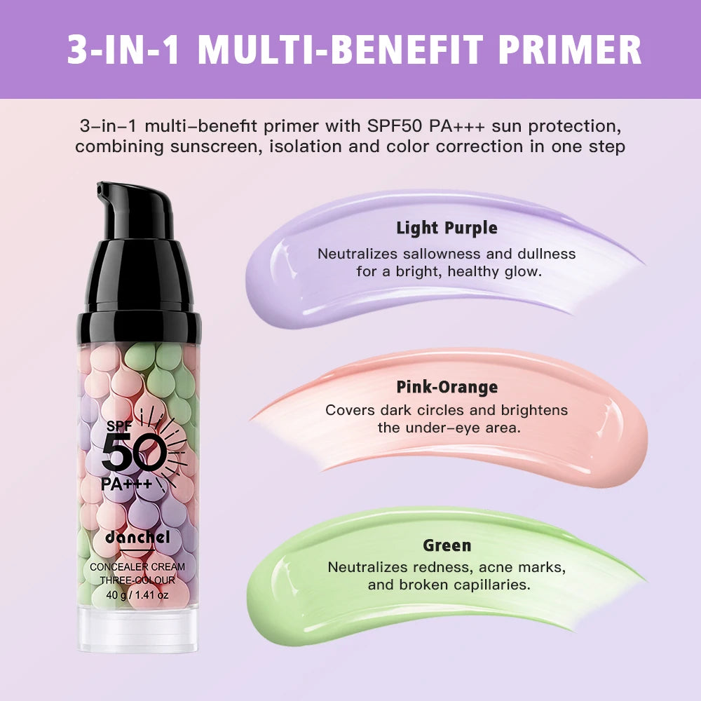 3-in-1 Color Correcting Primer with SPF 50 - 5