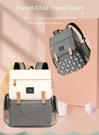 Waterproof Large Capacity Diaper Bag Backpack for Parents