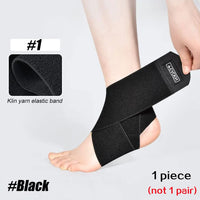 Adjustable Ankle Support Wrap for Pain Relief and Stability