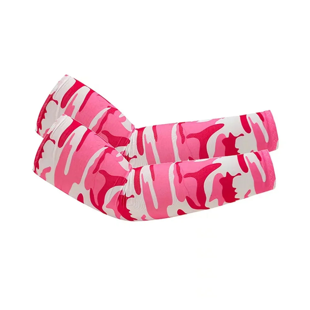 UV Protection Cooling Arm Sleeves for Sports and Outdoor Activities - 20