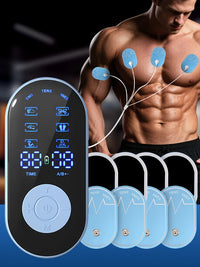 Dual-Channel TENS EMS Muscle Stimulator for Pain Relief and Recovery