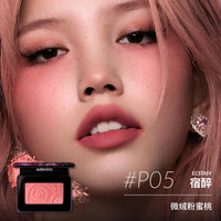 Long-Lasting Pigmented Face Blusher Powder