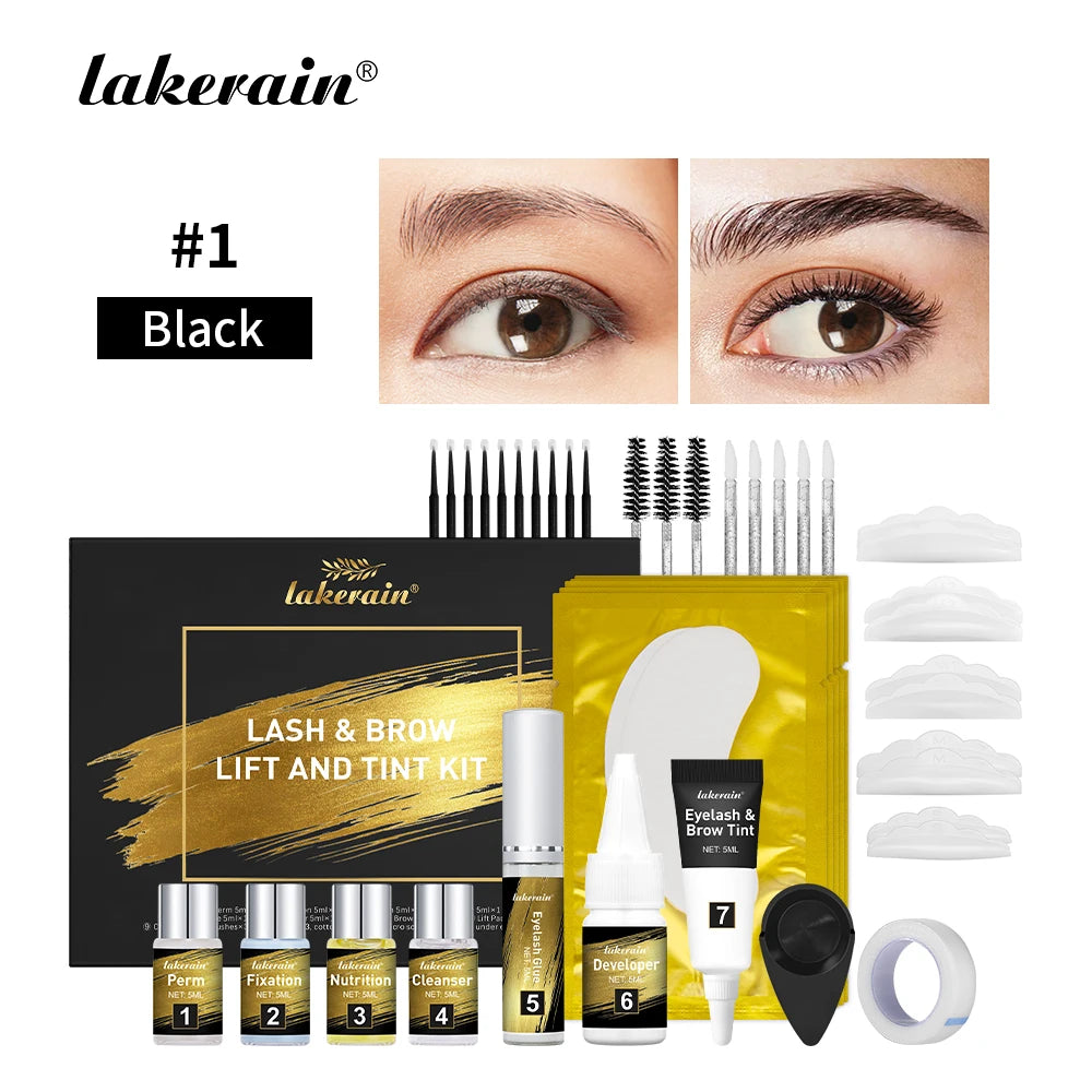 Professional Eyebrow Lamination and Tinting DIY Kit - 32