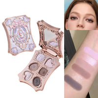 6-Color Swan Ballet Eyeshadow Palette