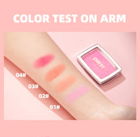 3D Embossed Powder Blush Palette for Radiant Cheeks