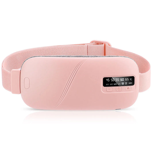 Portable Heated Massage Belt for Menstrual Cramp Relief