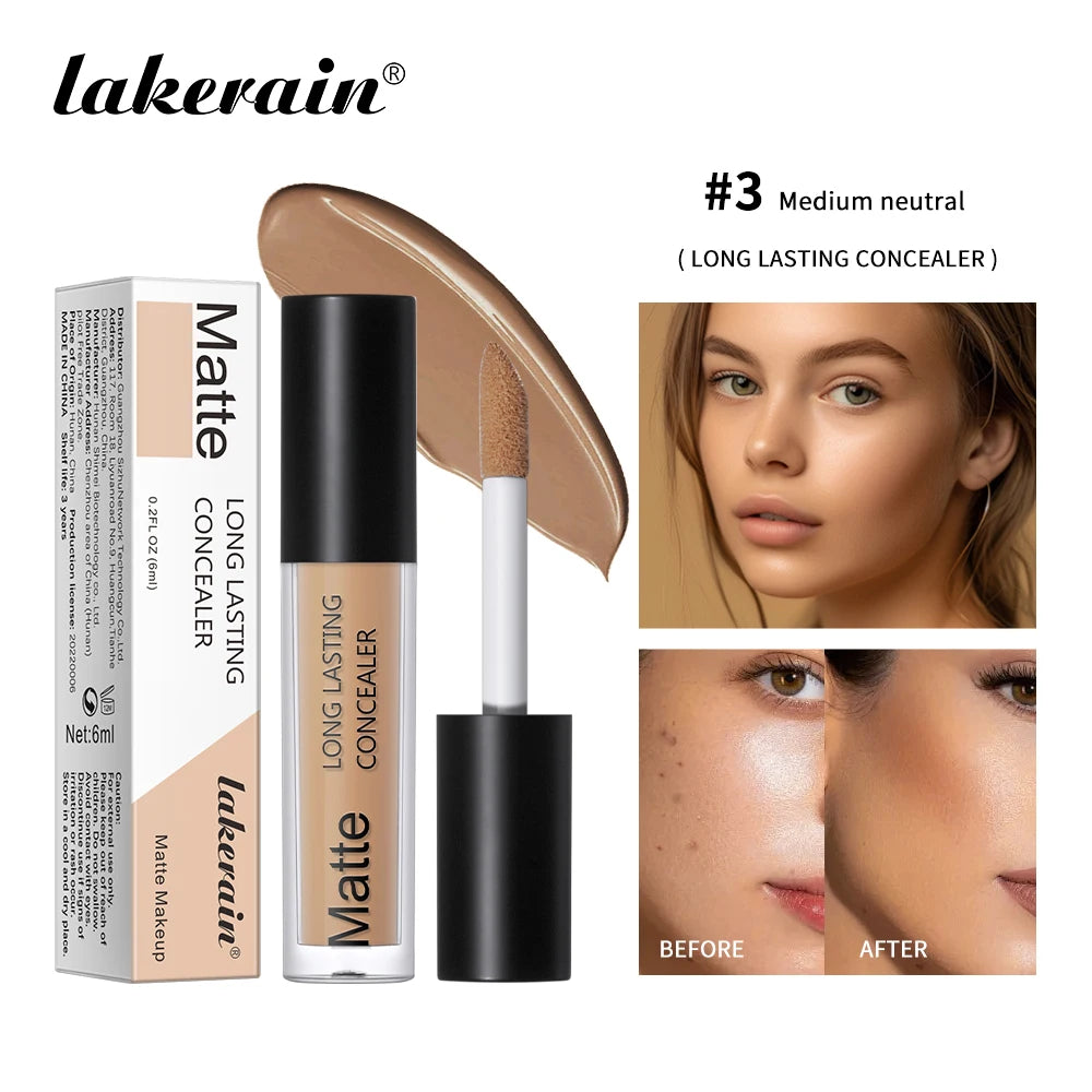 High-Coverage Long-Lasting Matte Face Concealer - 23