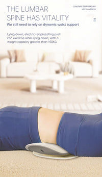 Electric Lumbar Back Stretcher with Vibration and Airbag Traction