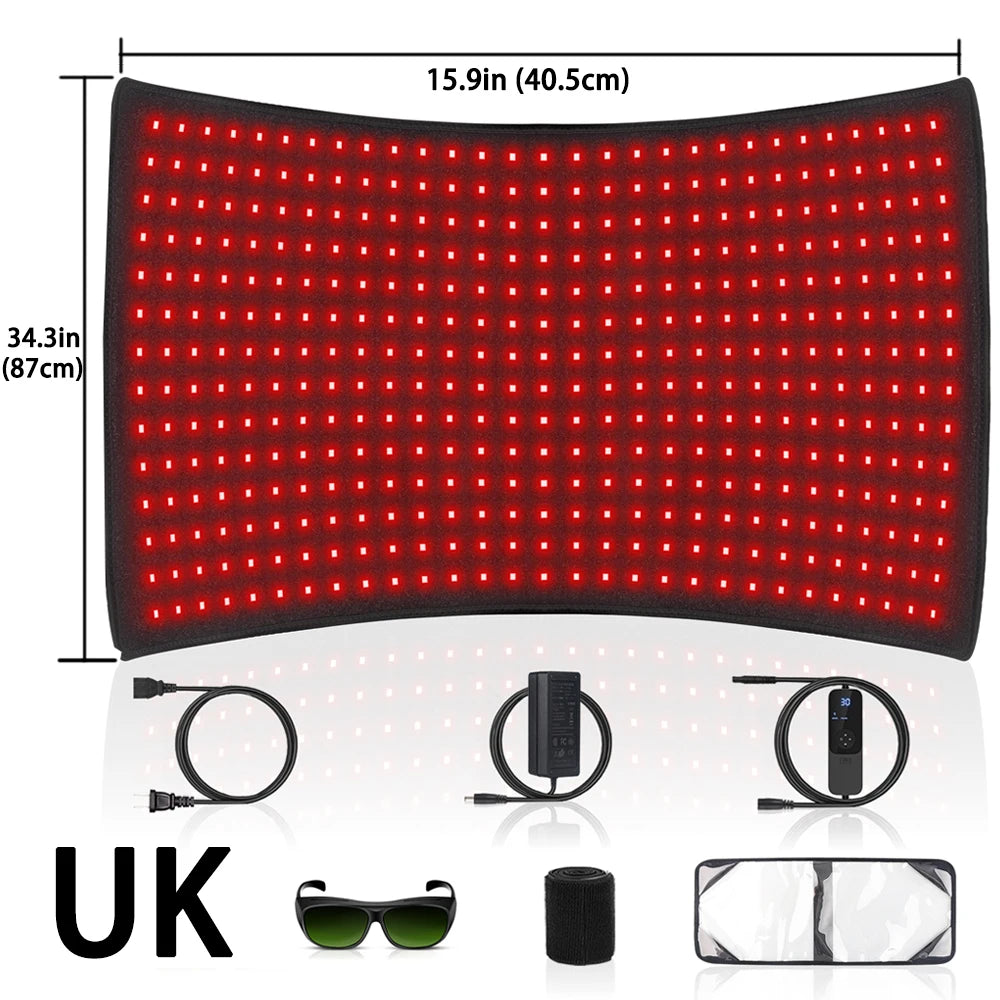 Red Light Therapy Heating Pad for Muscle Pain Relief - 23
