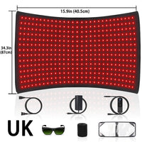 Red Light Therapy Heating Pad for Muscle Pain Relief