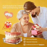 Comfort Fit Silicone Denture Set for Natural Looking Smile