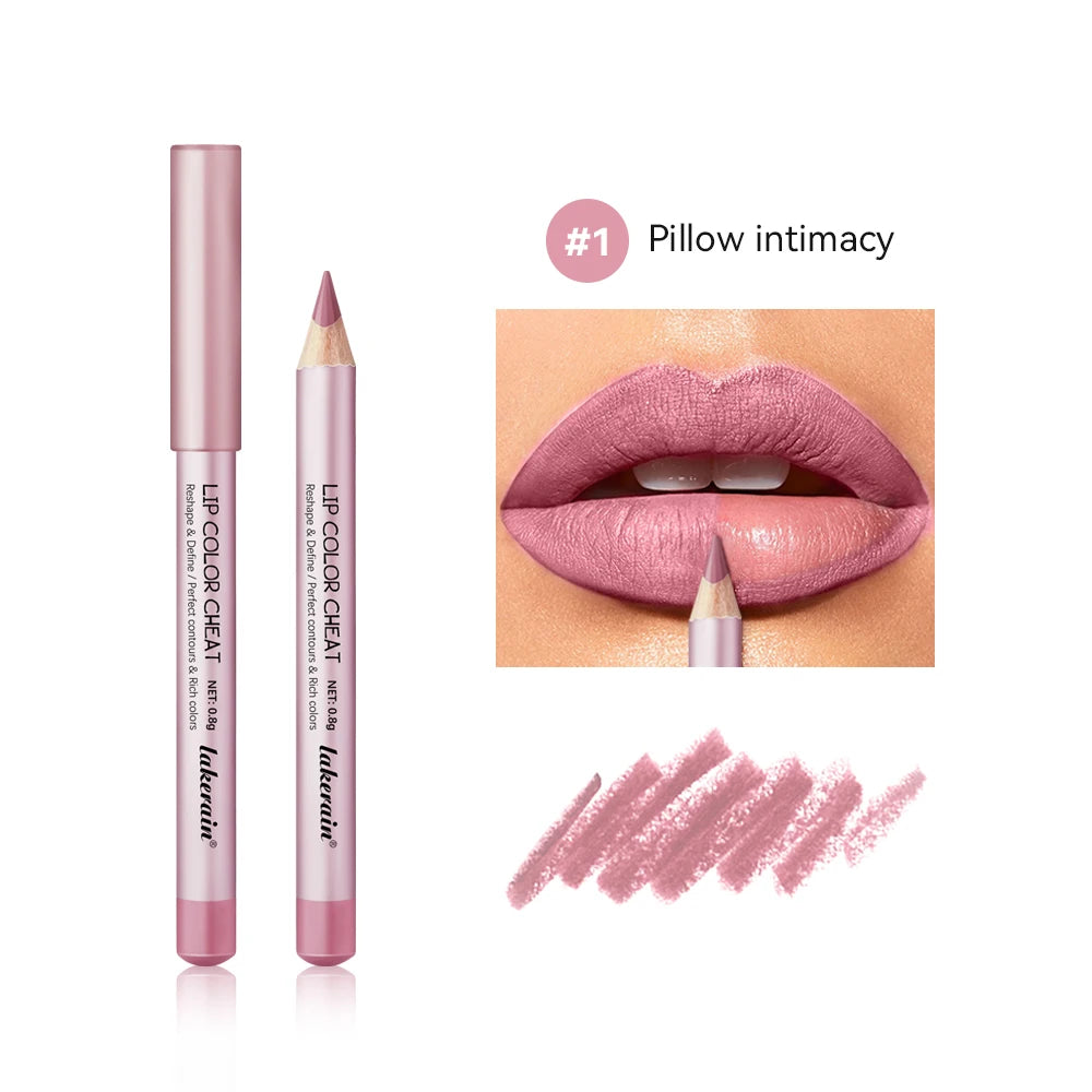Long-Lasting Waterproof Matte Lip Liner Set - 21