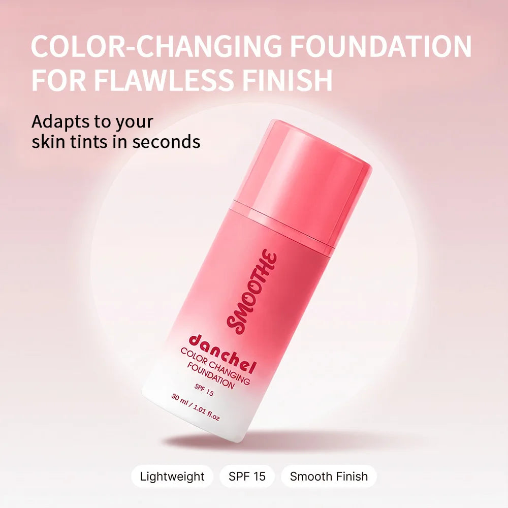 Color-Changing Foundation for Flawless Skin Tone - 3