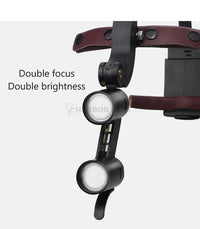 Binocular Magnifying Headlight with Dual LED for Precision Tasks