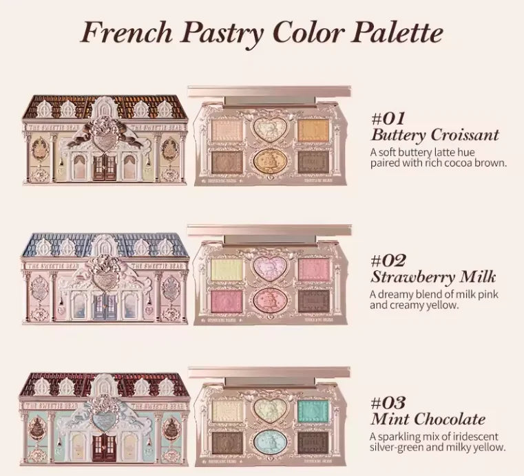 6-Color Shell Pearl Eyeshadow Palette for Long-Lasting Makeup - 31