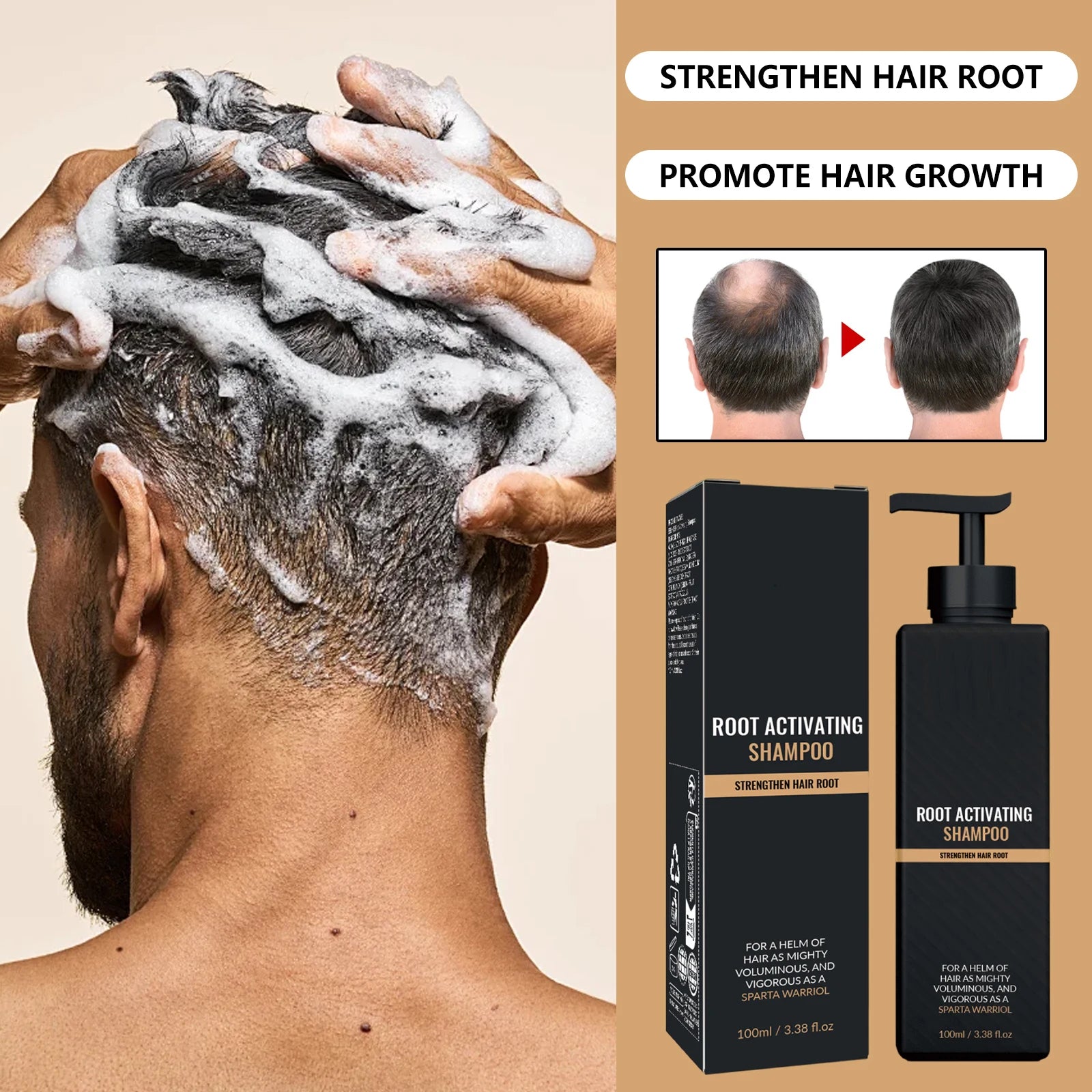 Ginger Root Volumizing Scalp Care Shampoo - 4
