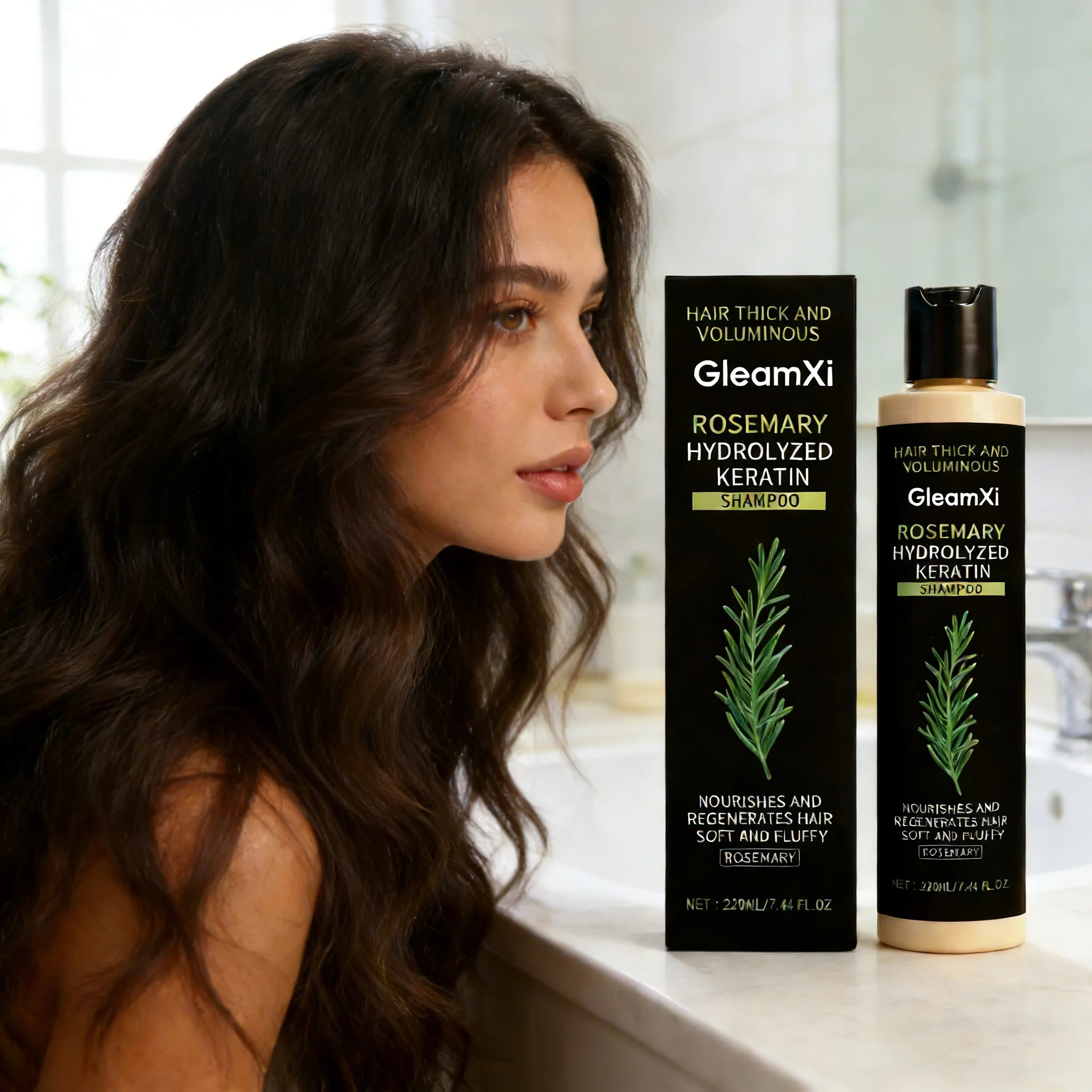 Rosemary Keratin Volumizing Hair Shampoo - 2