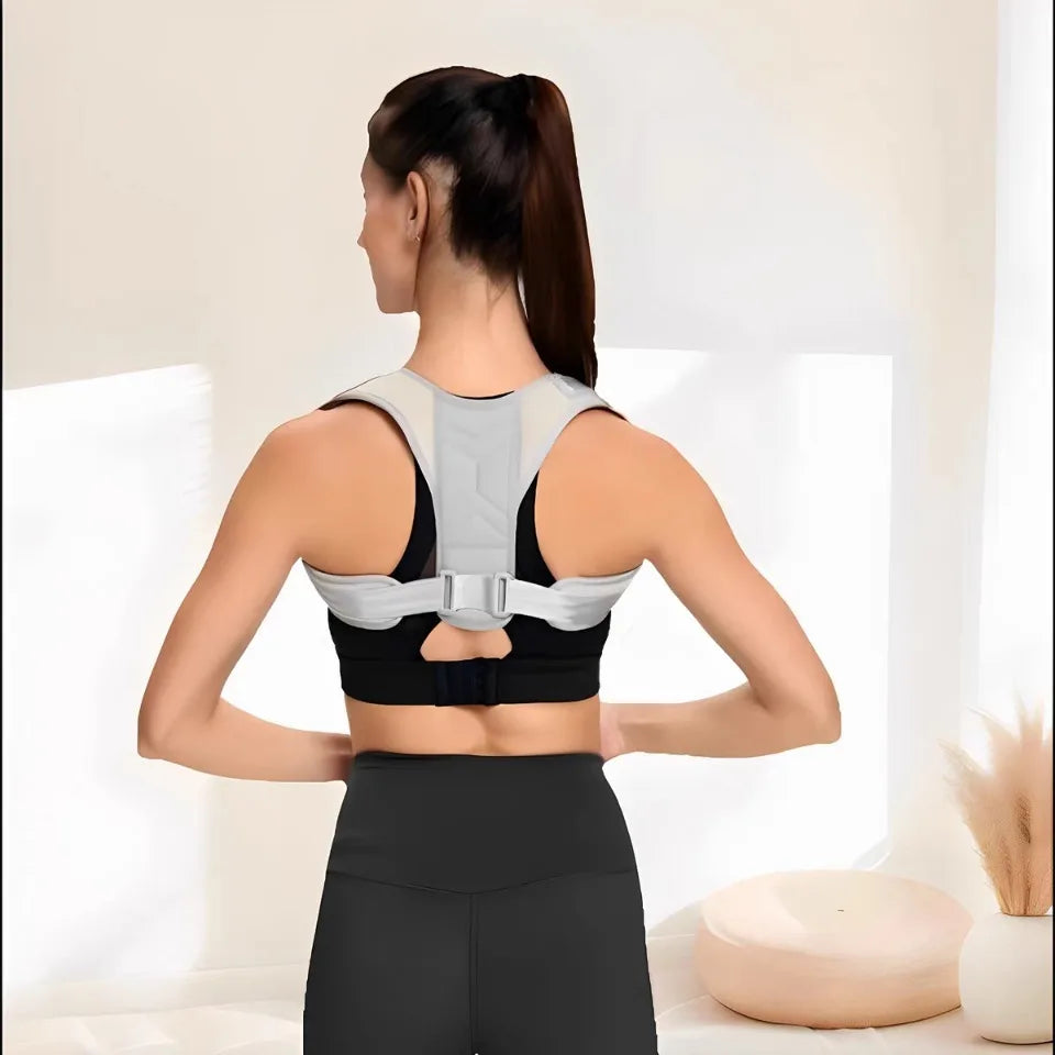 Adjustable Back Posture Corrector Support Brace - 9